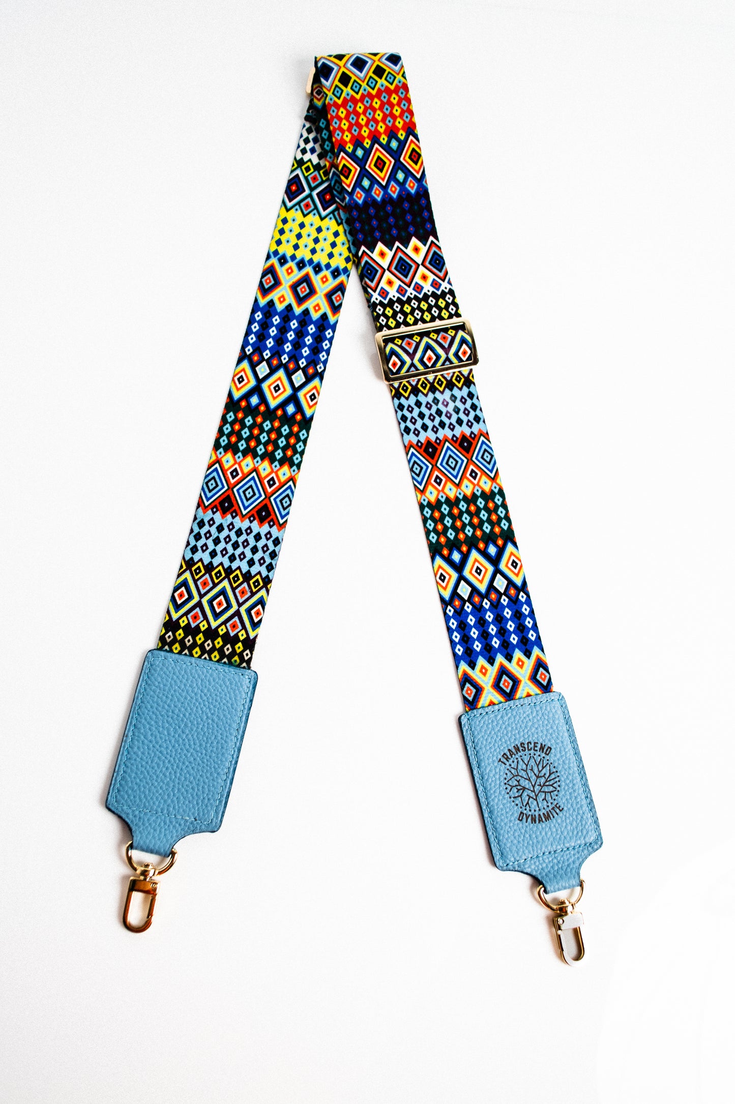 Blue  2” Detachable Bag Strap